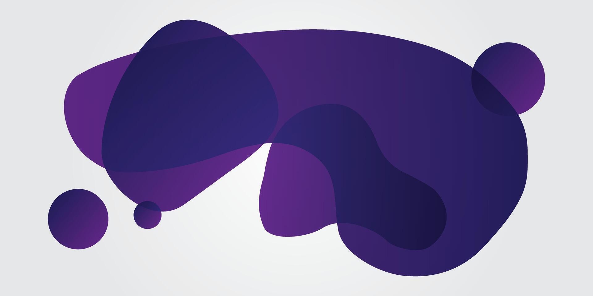 Abstract background fluid design in purple color. Can be used for wall decoration vector
