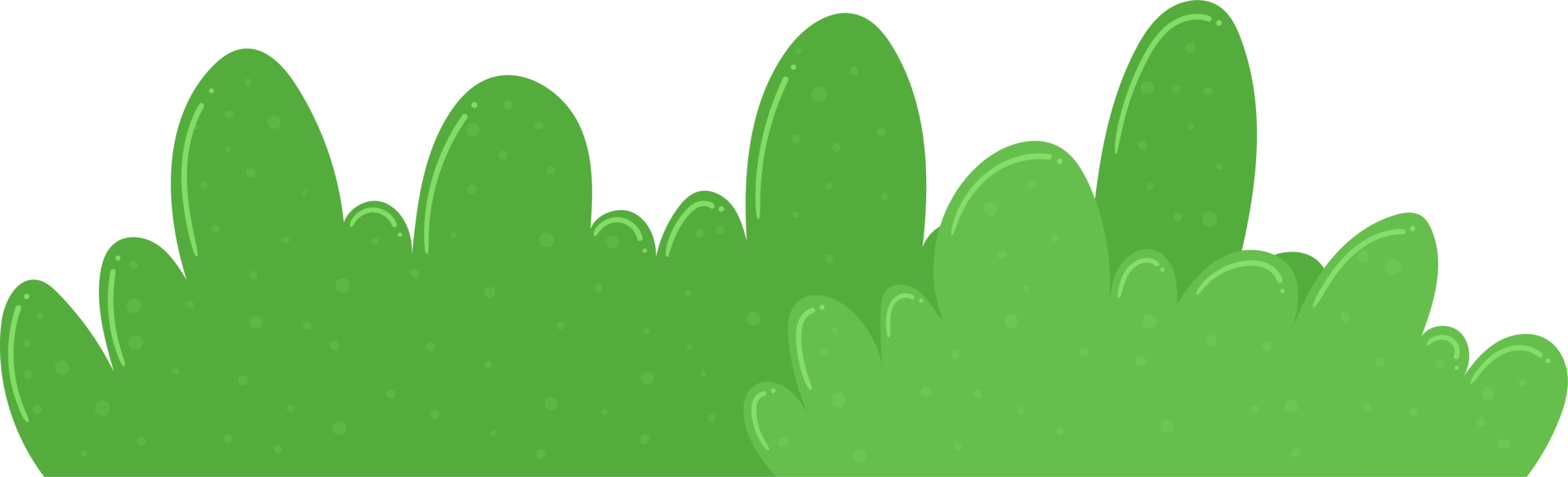 Lush Green Bushes png