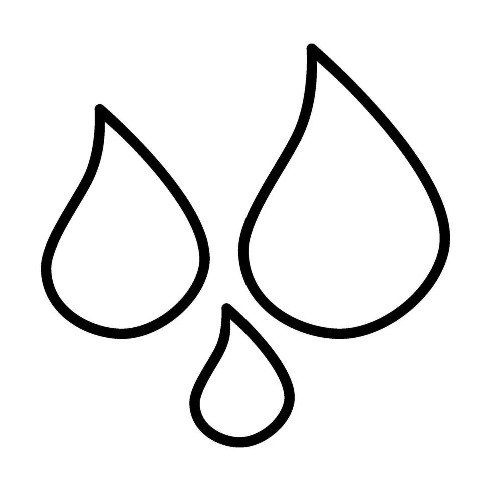 Water Drop Icon vector