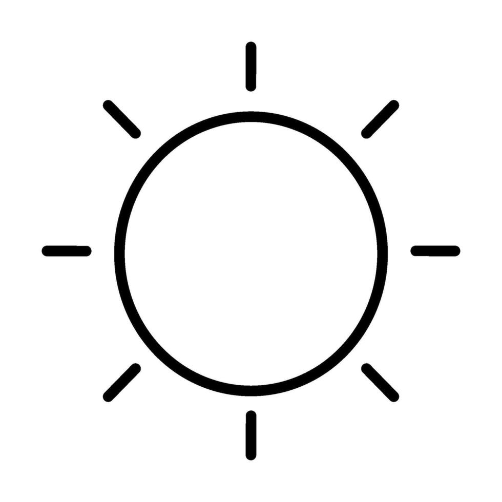 Sunny Daylight Icon vector