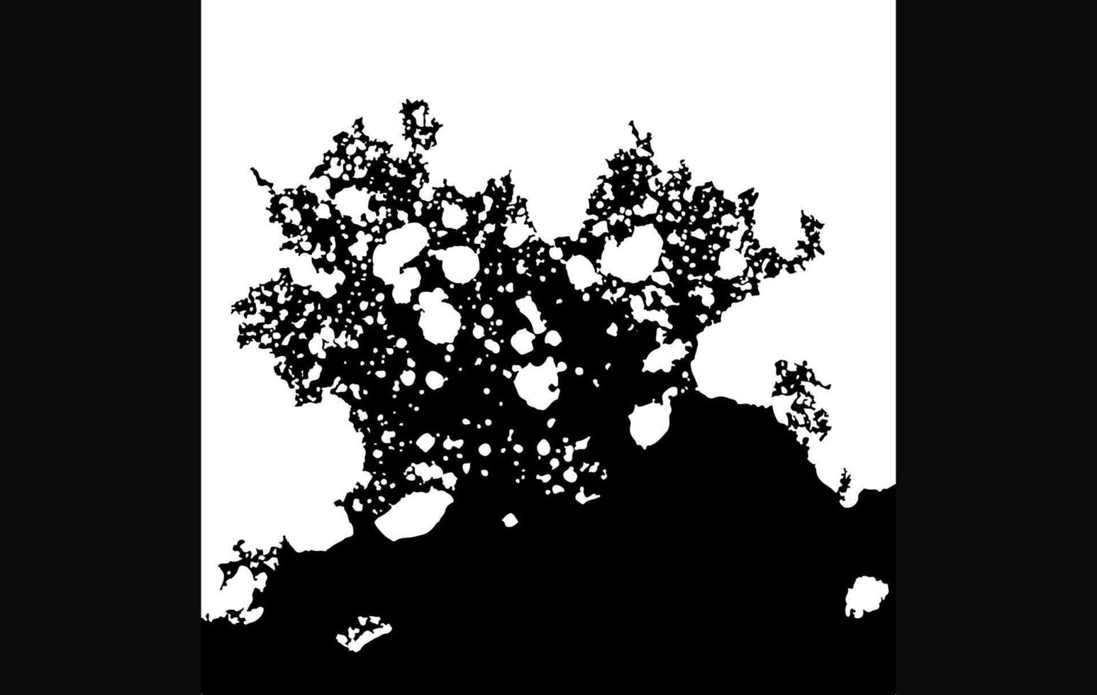 Monochrome Paint Splash Texture vector