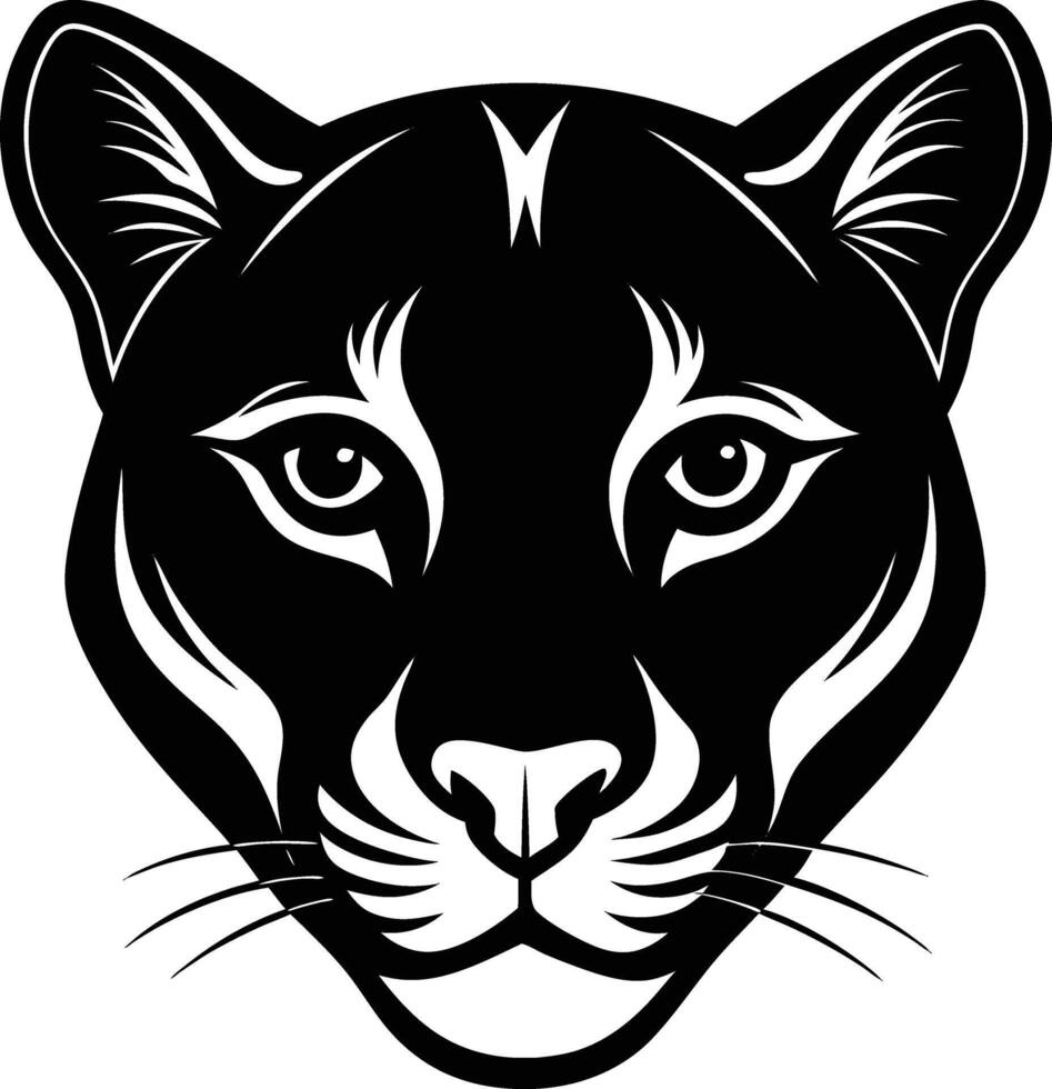 Simple black line art illustration of an abstract shape or object on white vector