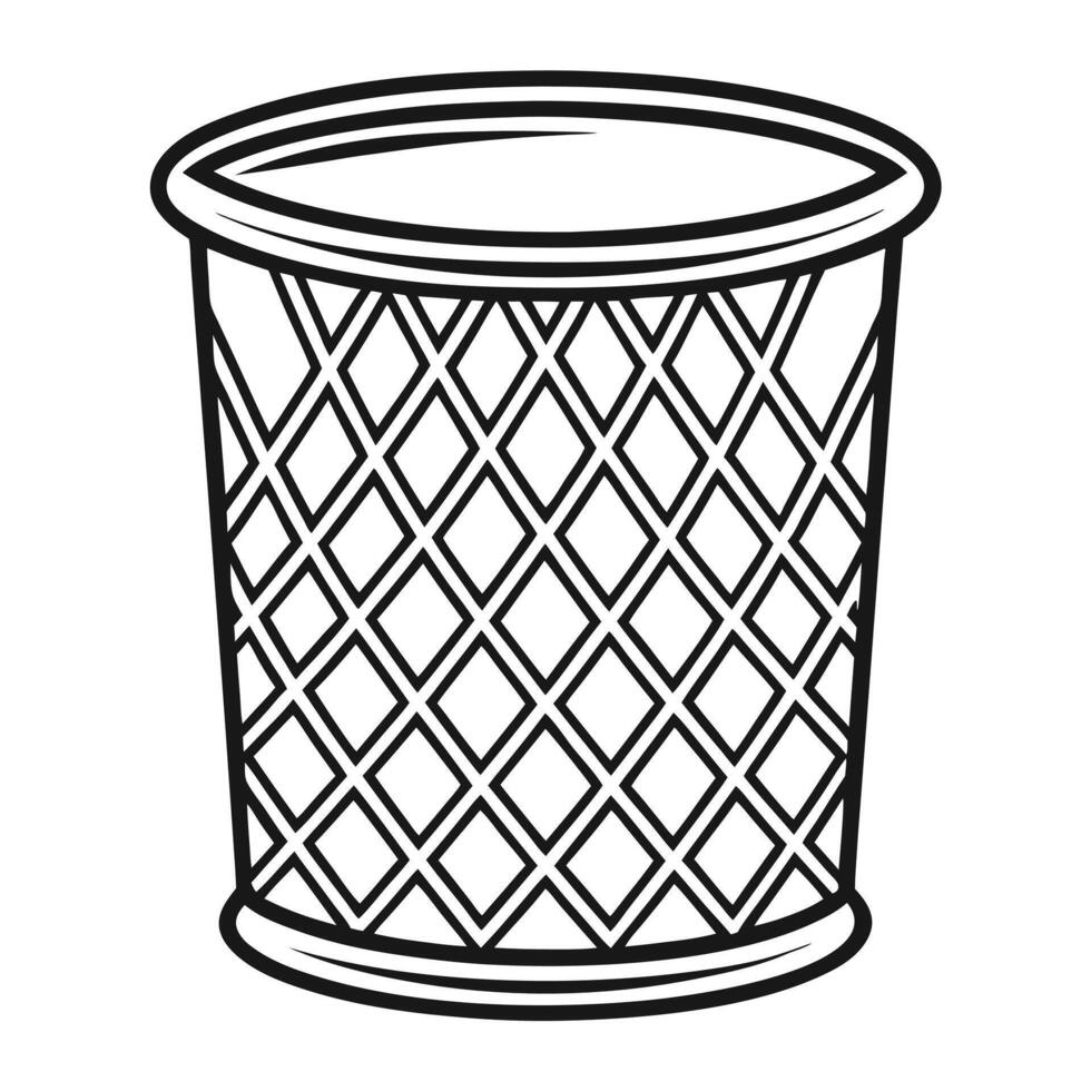 Trash can icon illustration design vector