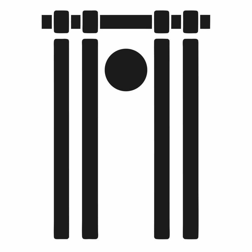 Black And White Icon Depicting A Medieval Pillory Punishment Device Illustration vector
