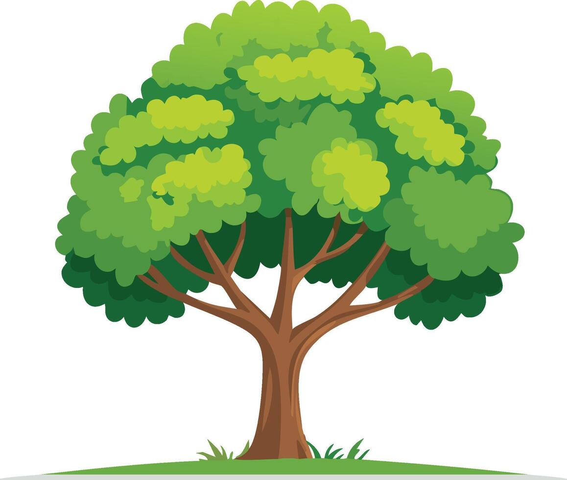 Tree nature green vector