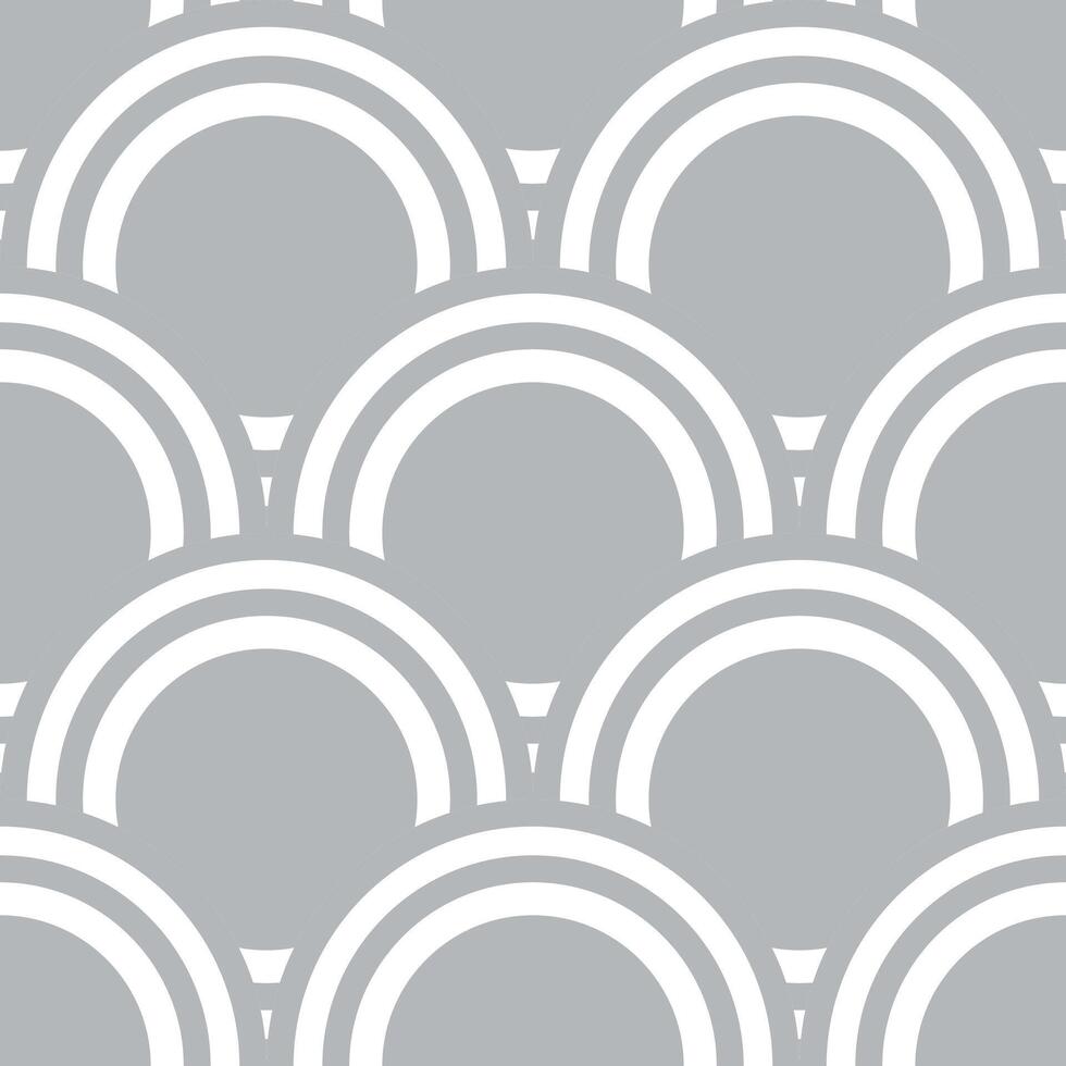 grey circle pattern vector