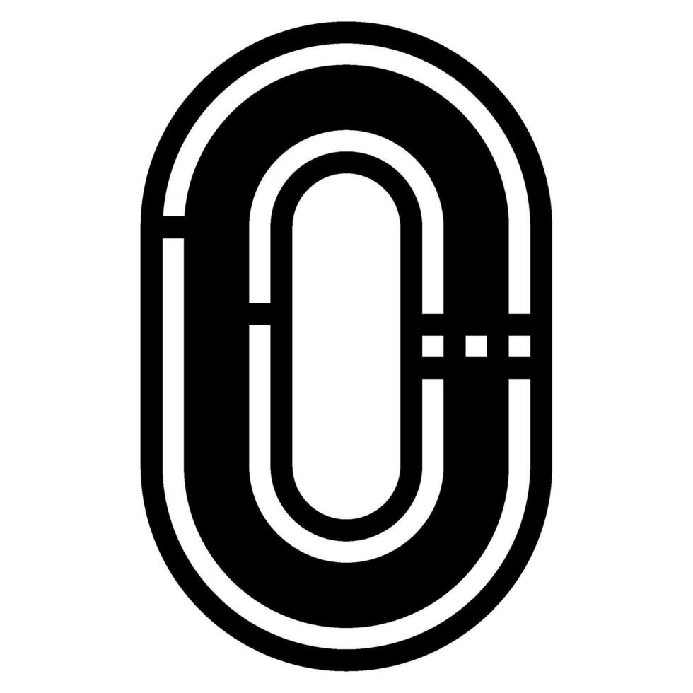 Illustration of a Magnet Coil vector