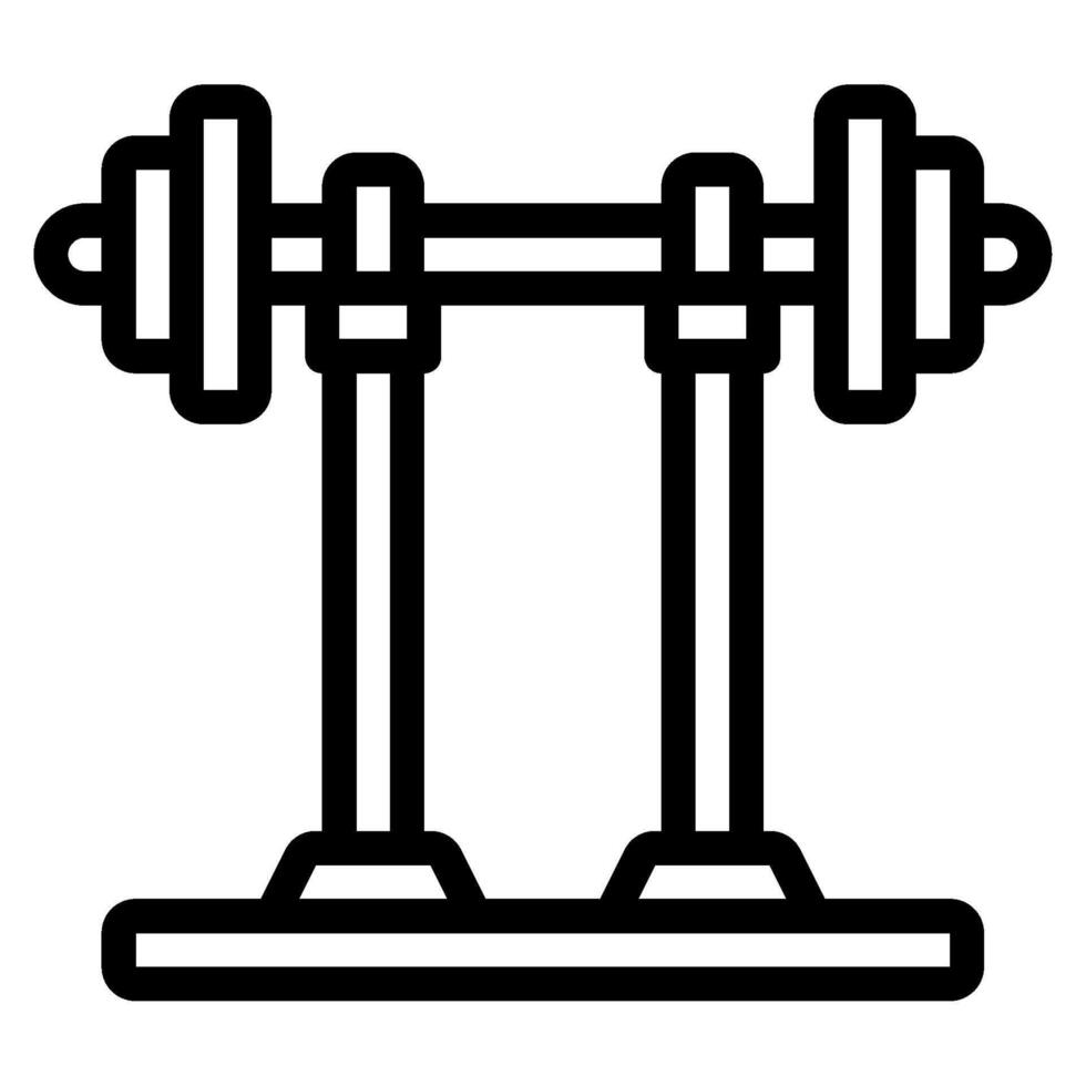 Adjustable Dumbbell Set icon vector