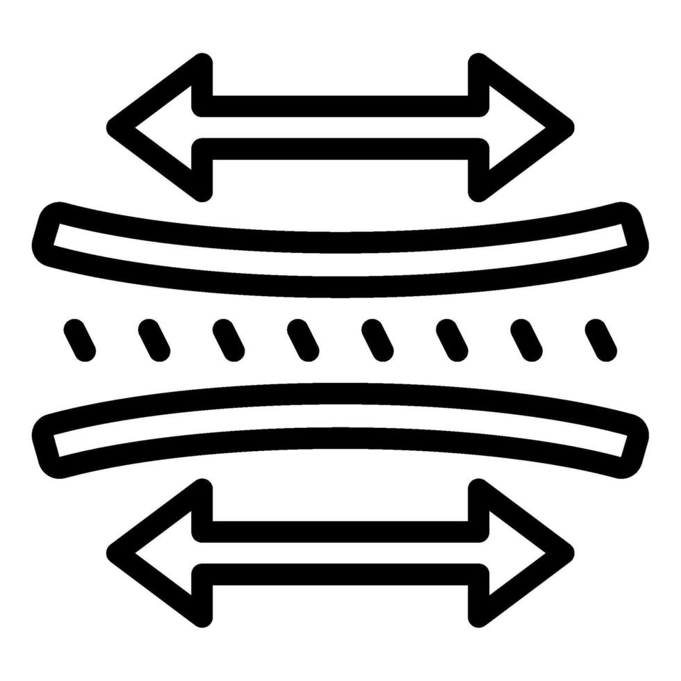 Stylized Abstract Data Icon vector