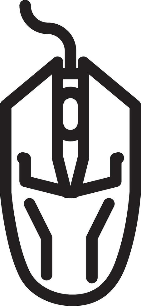 Mouse Line Icon vector