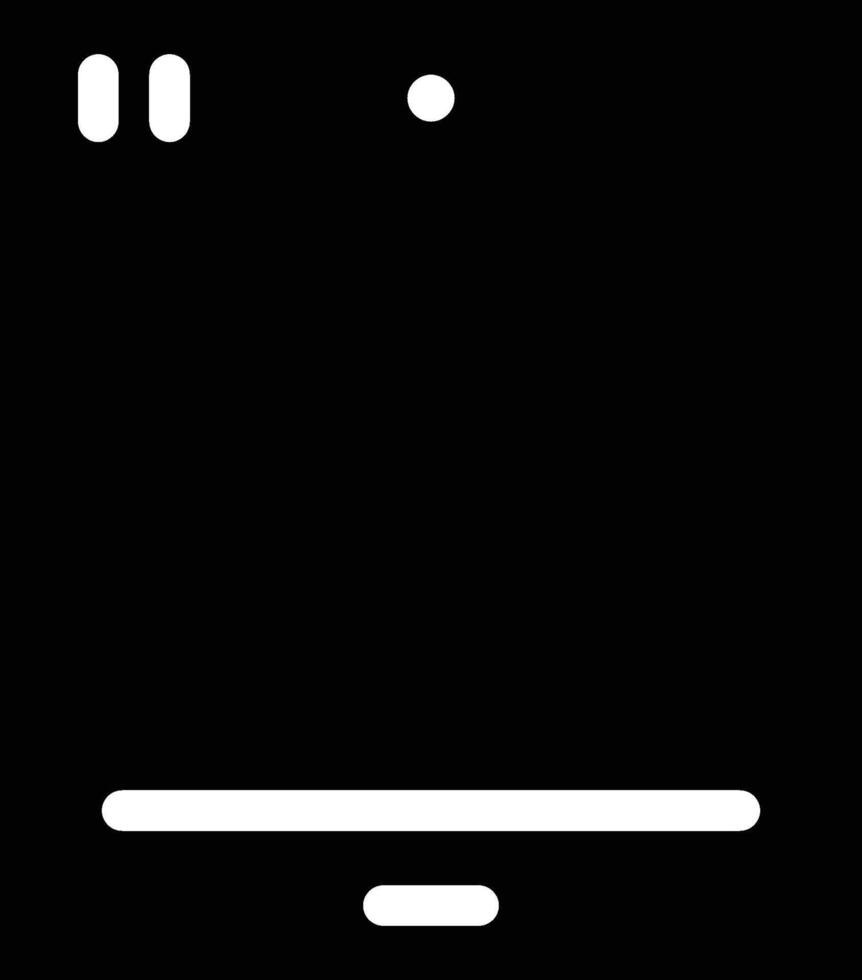tablet solid icon vector