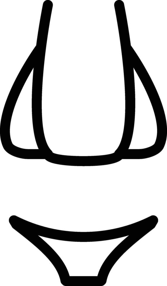 bikin icon outline vector