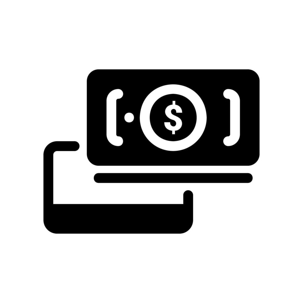 Banknote and Credit Card Icon Representing Diverse Payment Options vector