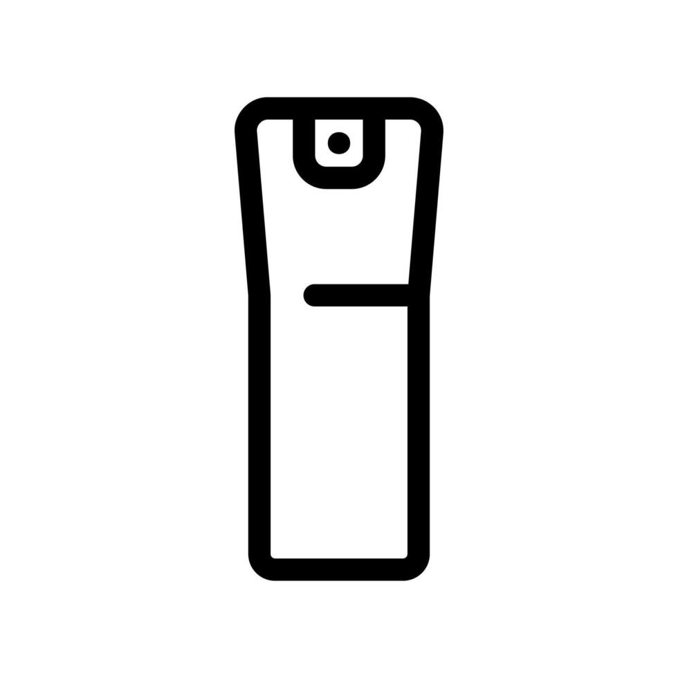 Aerosol Spray Can Product Dispenser Icon Outline Graphic vector