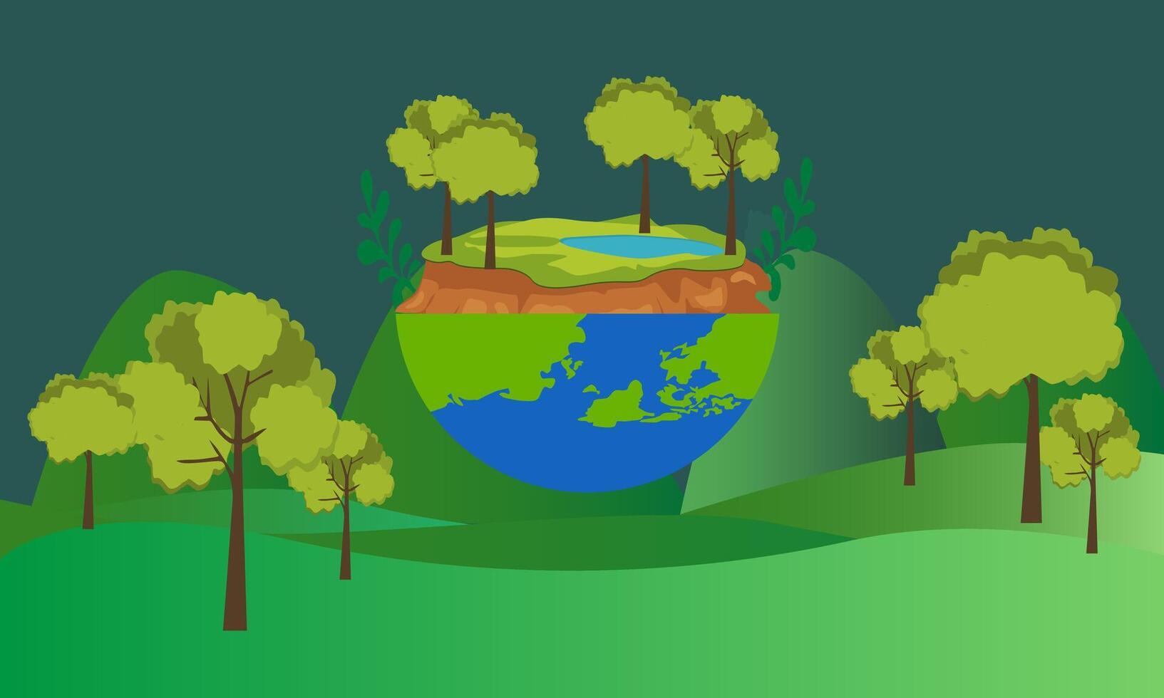 International Day for Biological Diversity emplate vector