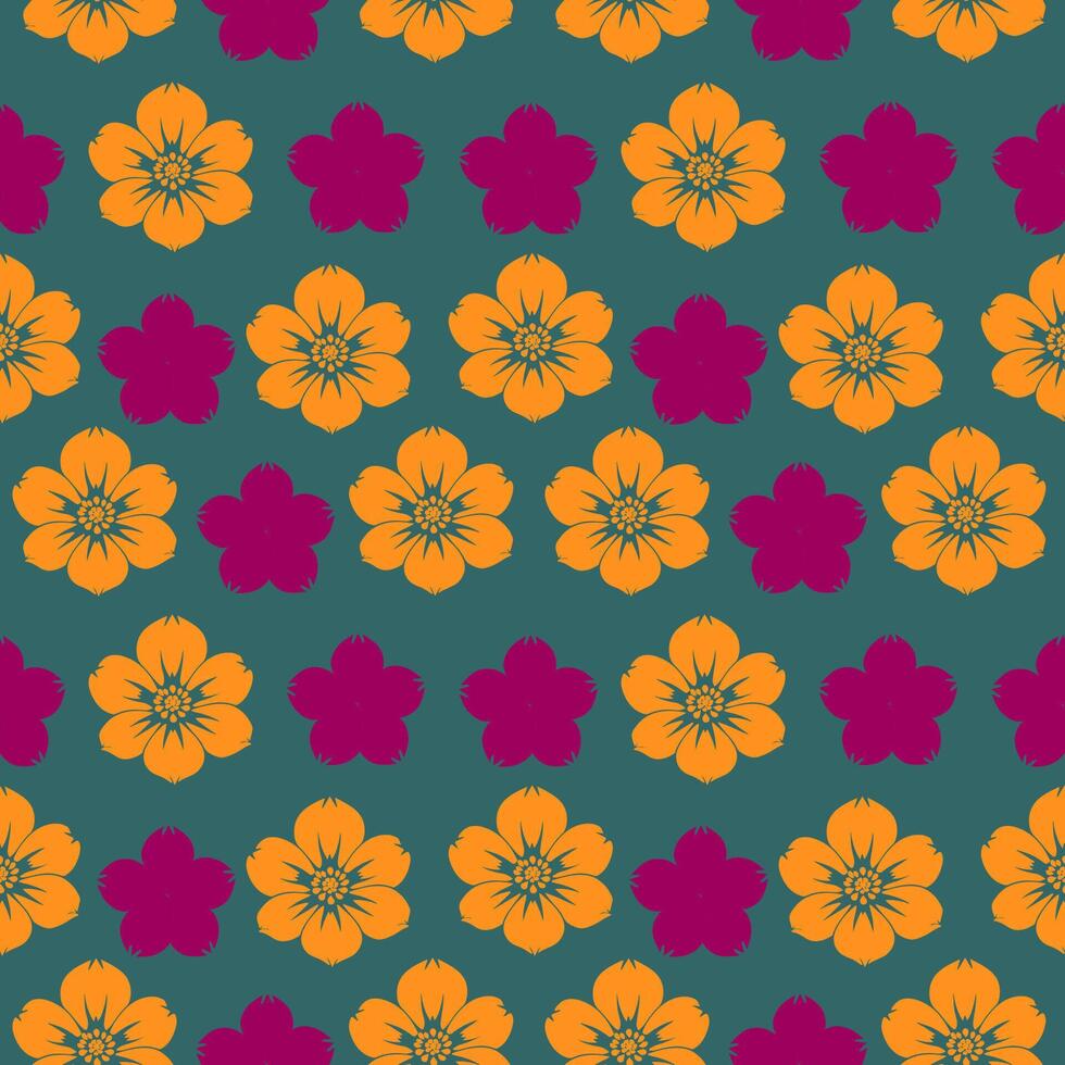 Elegant Floral Seamless Pattern design. vector