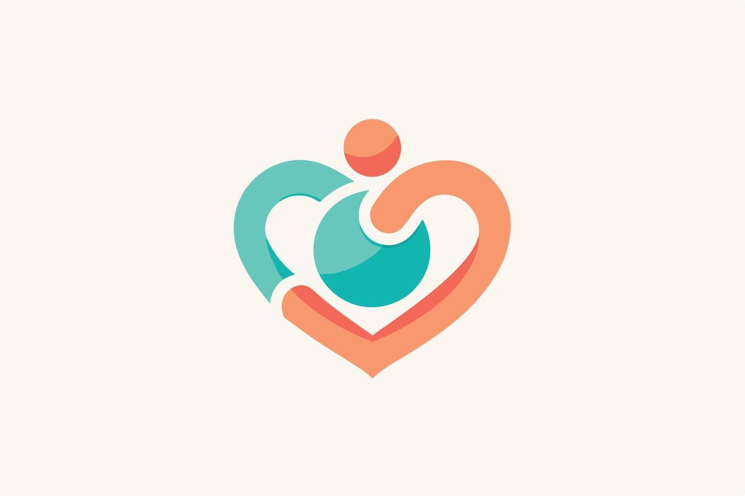 A logo Representing Unity and Care vector