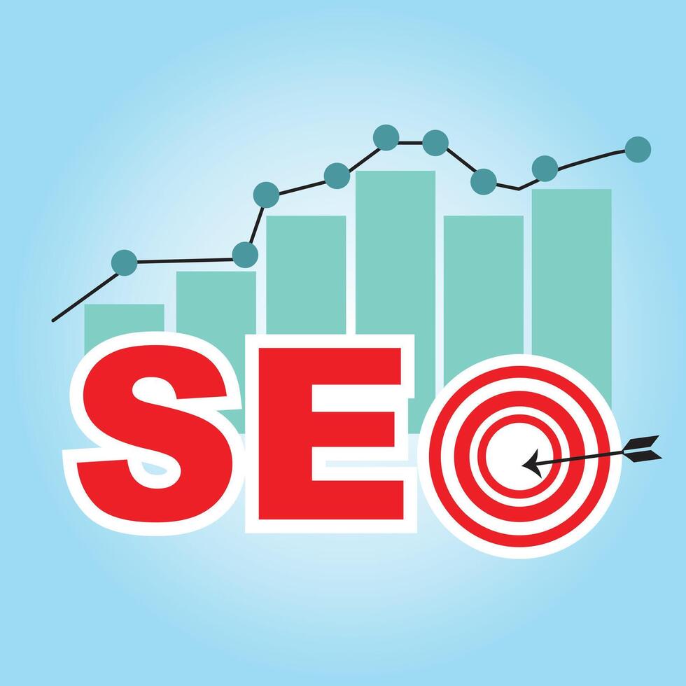Search engine optimization design vector