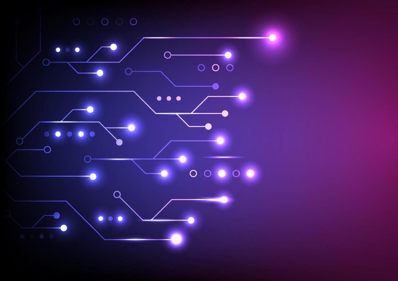 Circuit board background. featuring futuristic electronic technology network system motherboard concept. vector