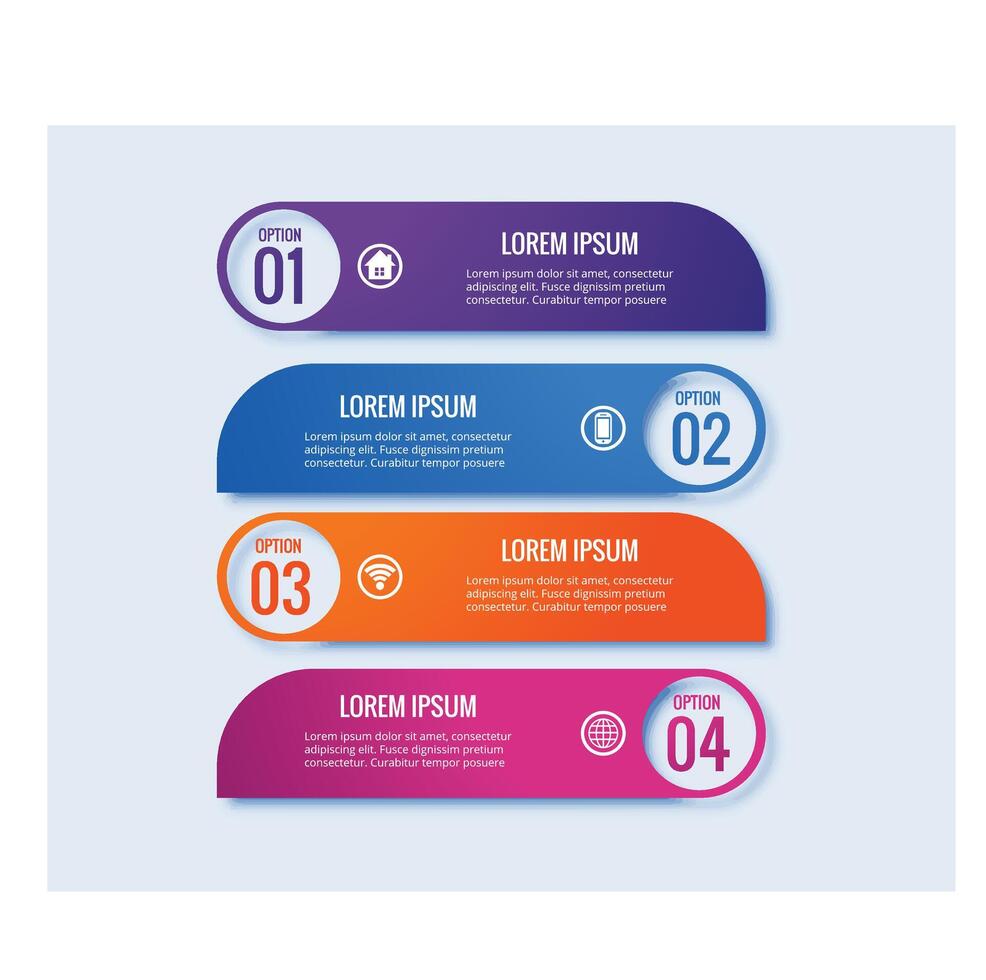 A new Presentation business infographic template vector