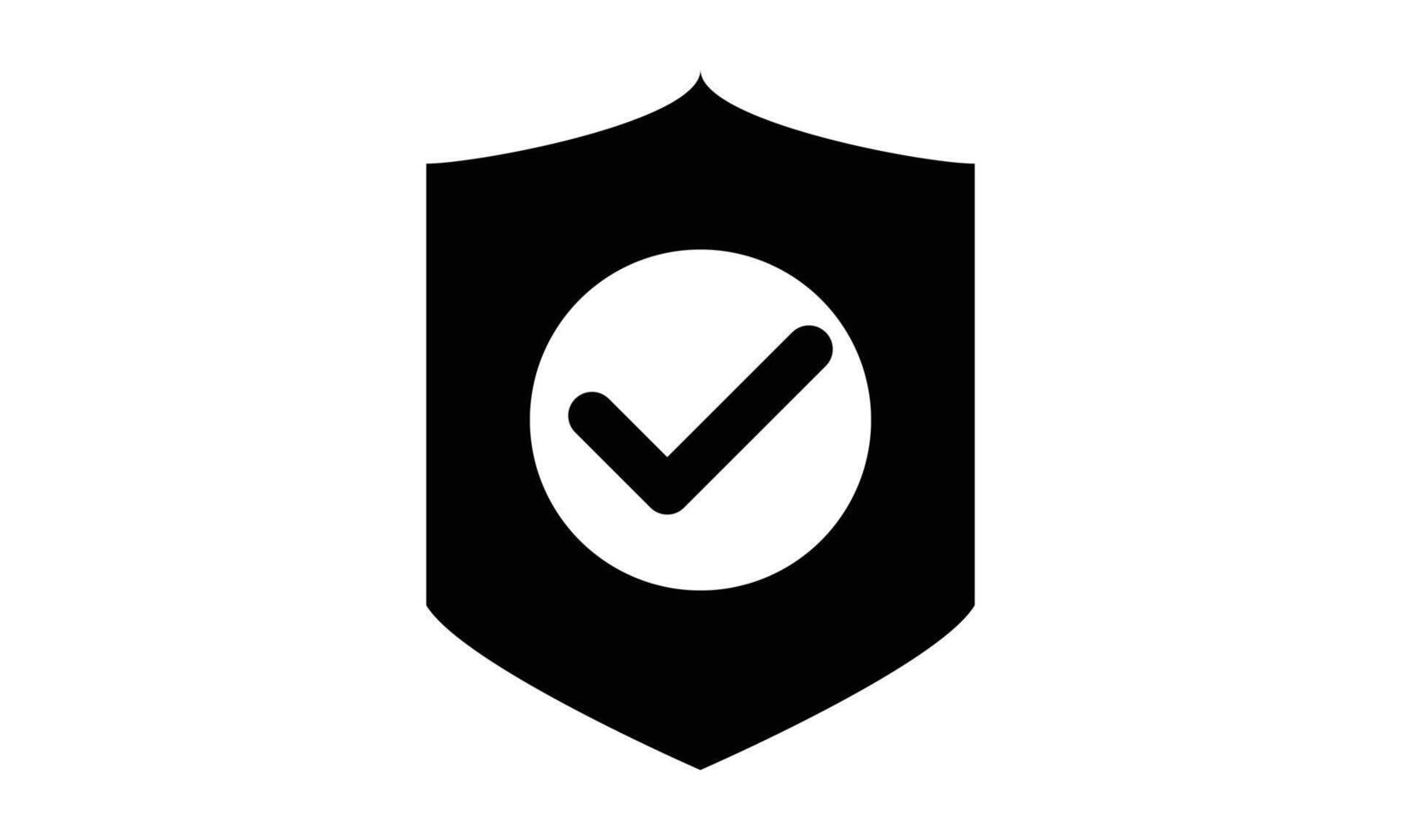 Shield Check Icon Illustration Design vector
