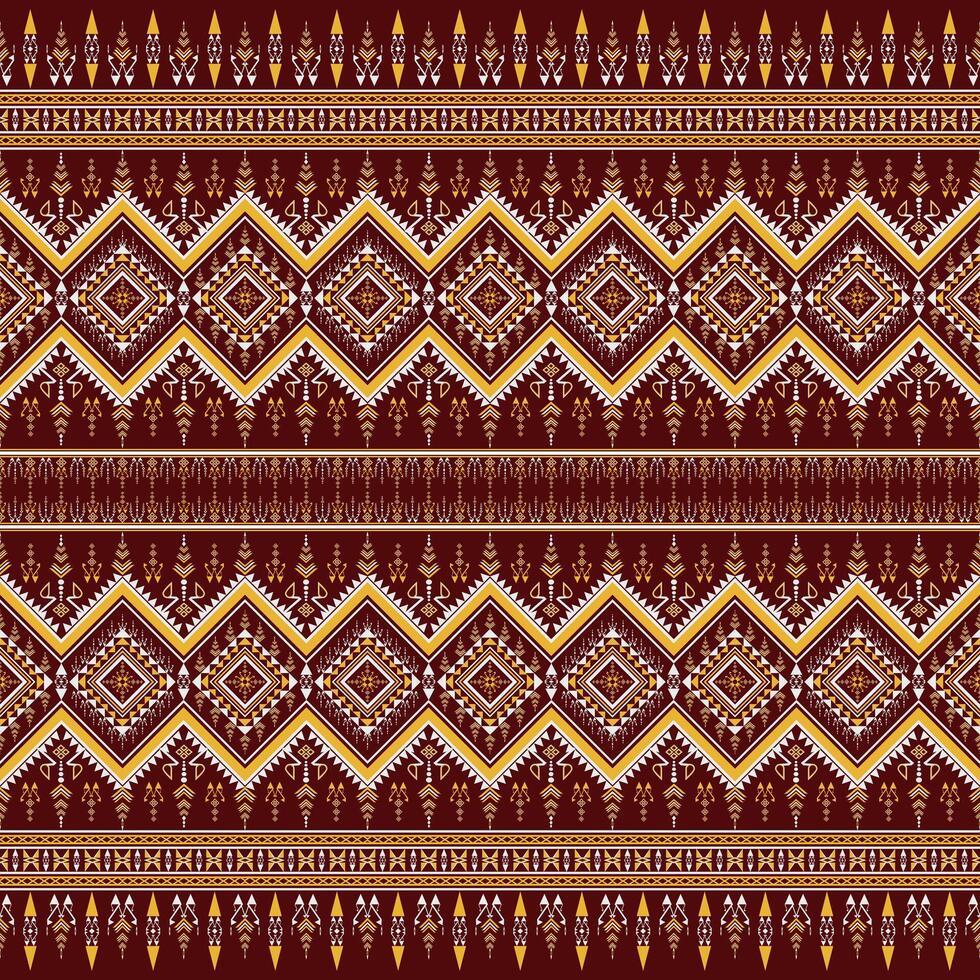 Native Aztec ethnic pattern vector