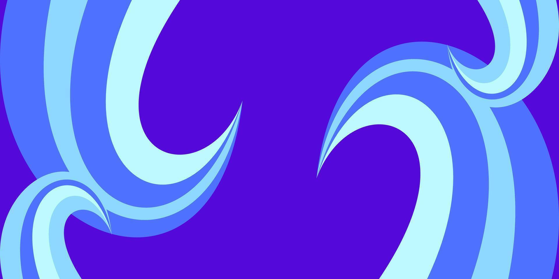 Attractive blue wave pattern background. Perfect for summer design projects. vector