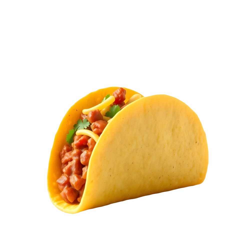 Crunchy Taco Shell snack png