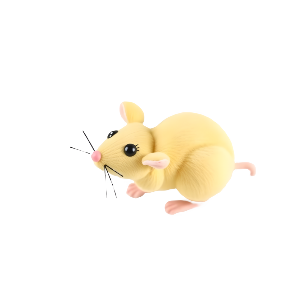Playful Cat with Toy Mouse animal fun png