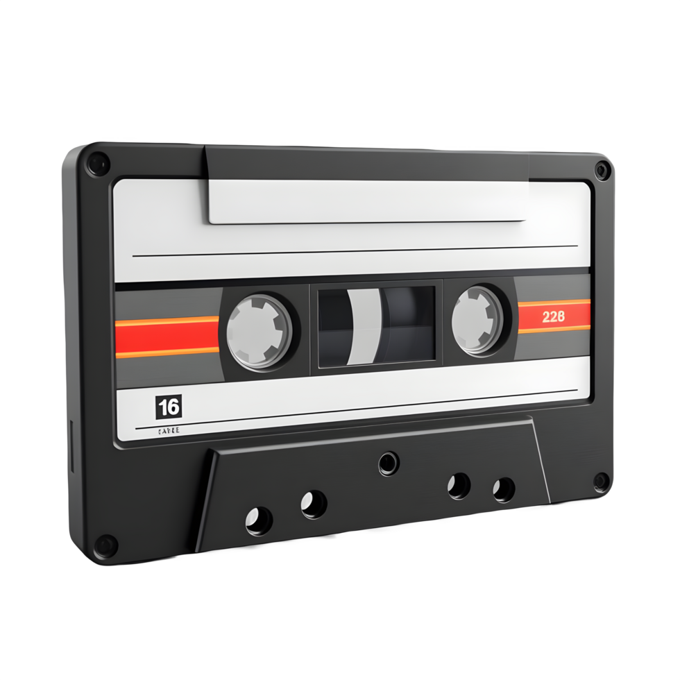 Retro Cassette Tape music png