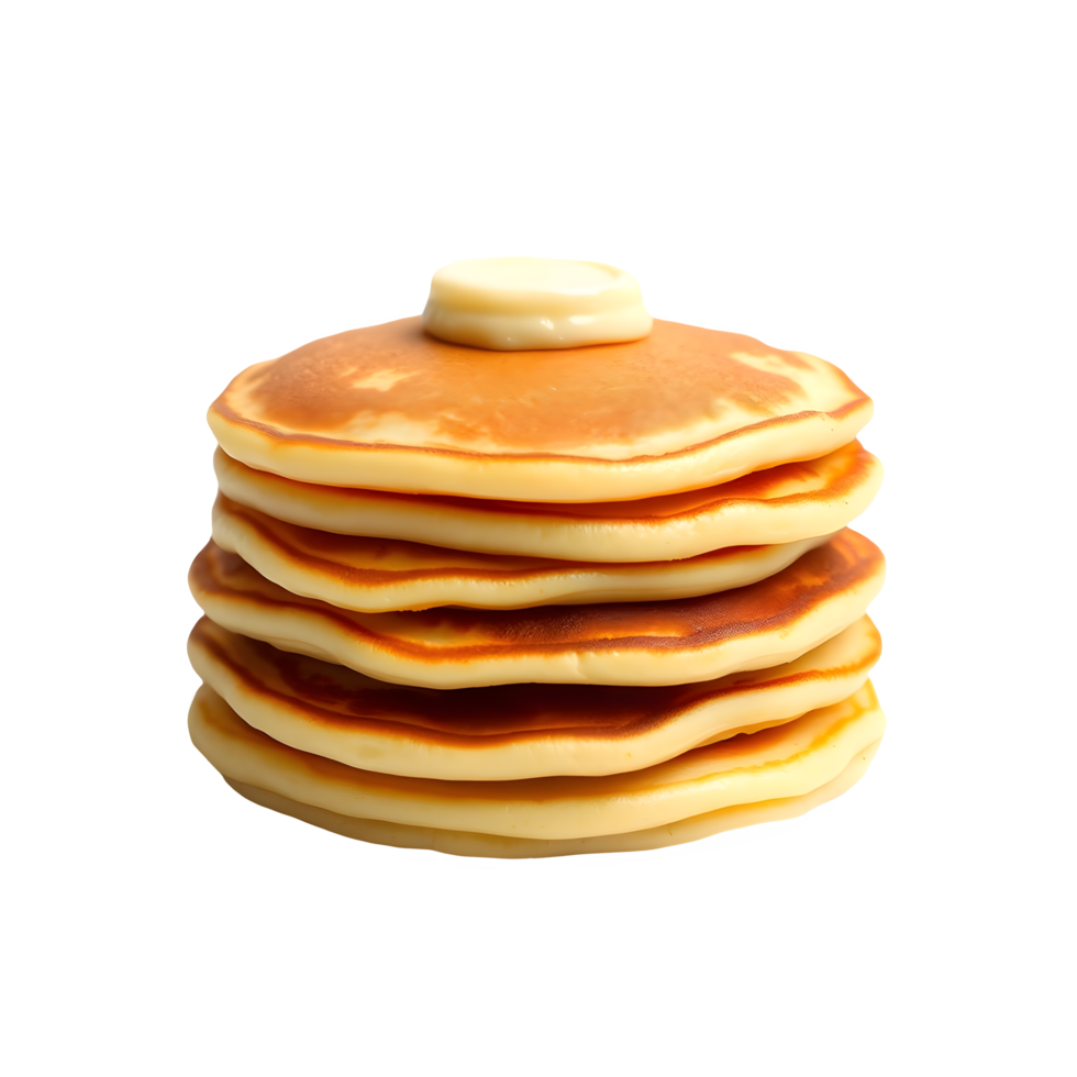 Freshly Cooked Pancake Stack png