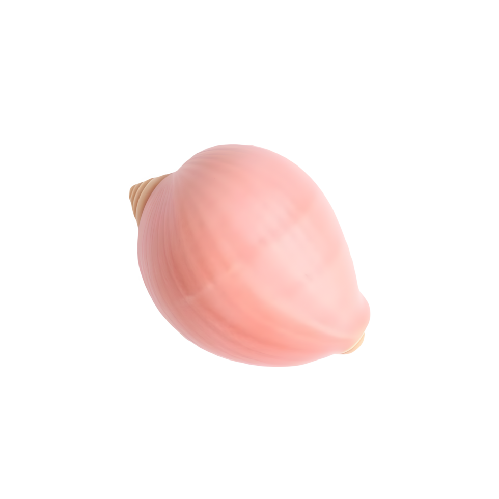 Pink Macaroon Shell baking png