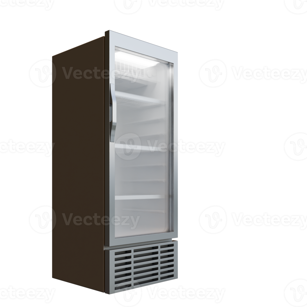 Side View Small Size Showcase 3D Render Illustration png