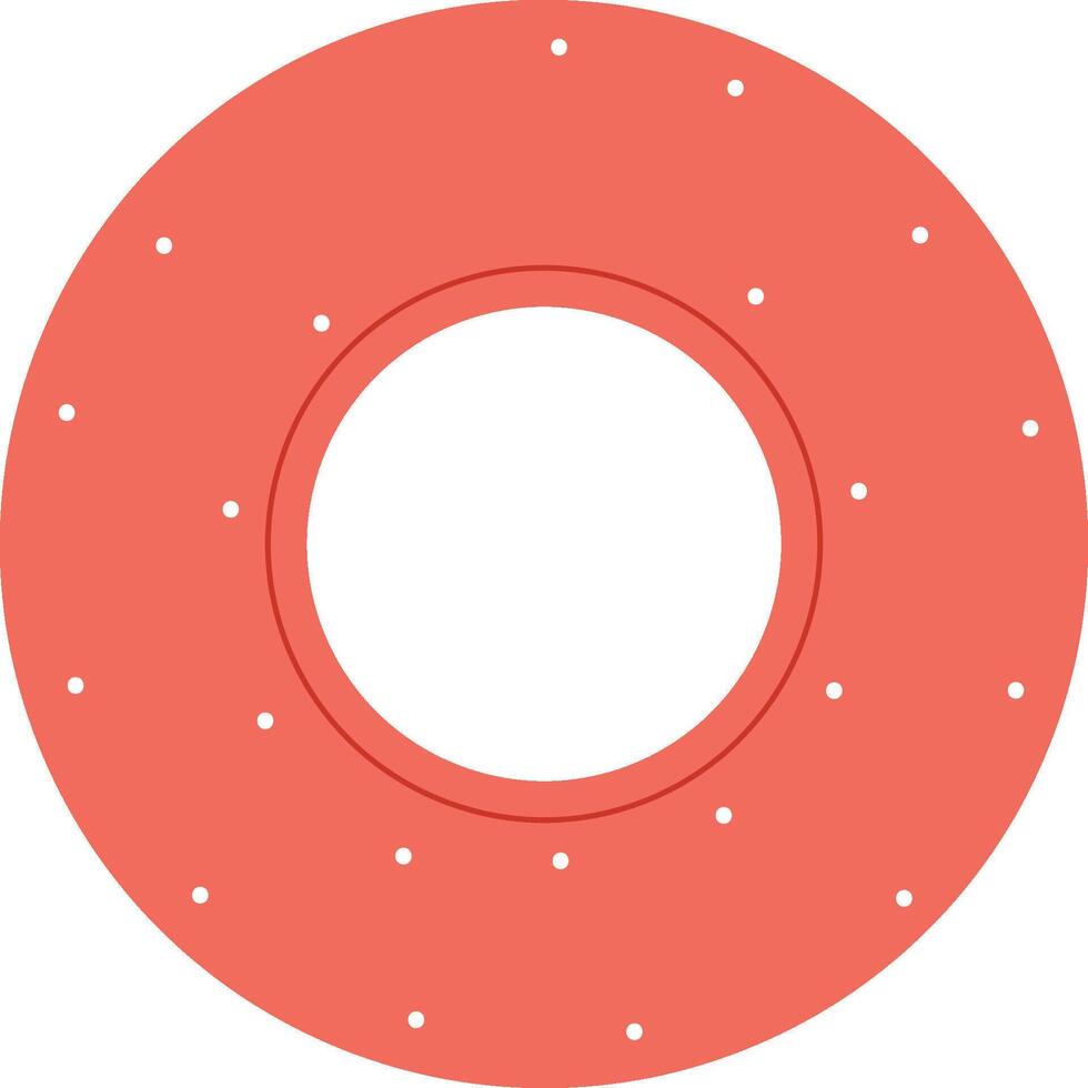 Summer Swim Ring Dotted vector