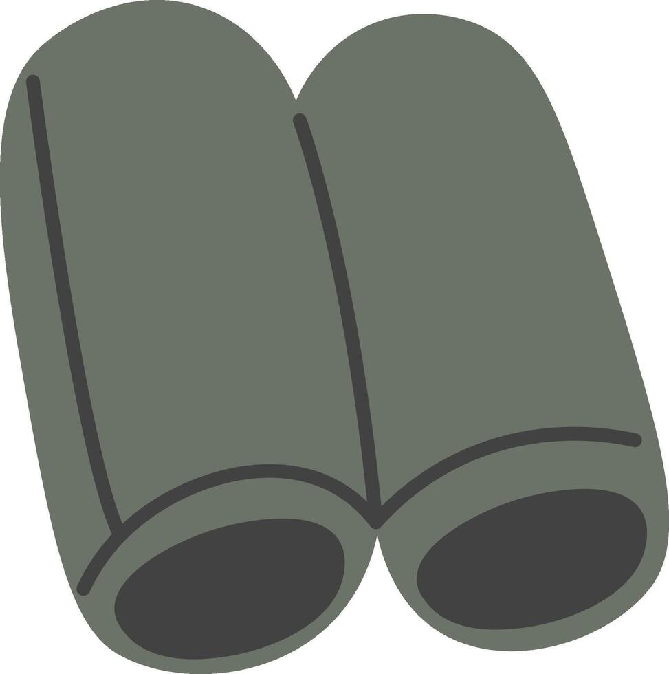 Hand Drawn Binoculars vector
