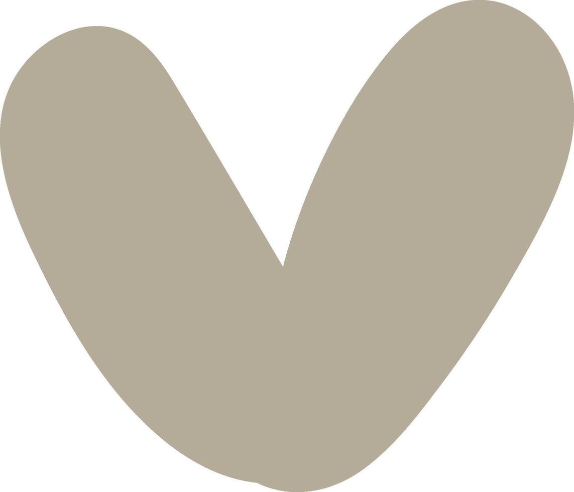 Simple Heart Shape vector