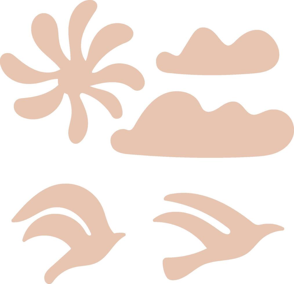 Abstract Shapes and Forms vector