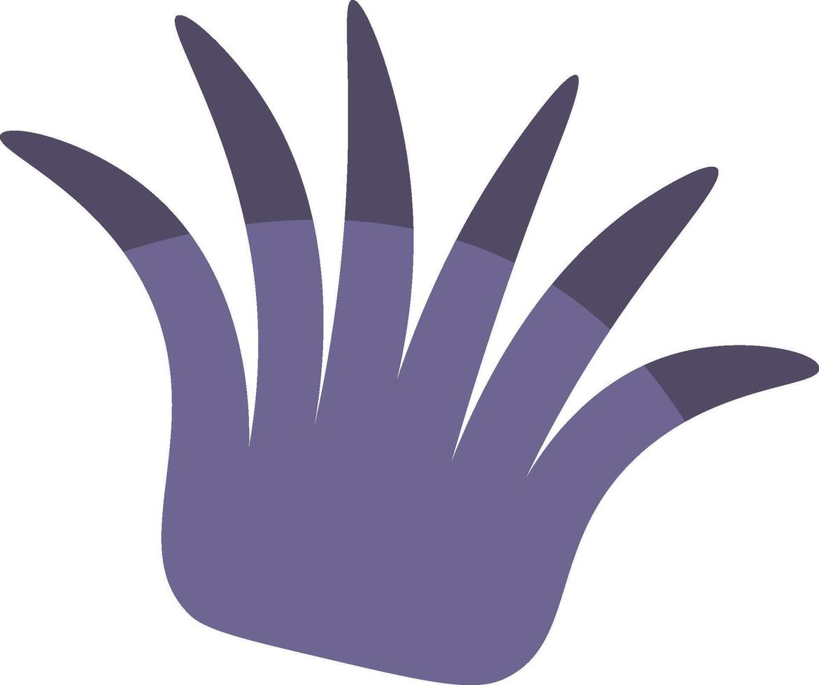 Hand Drawn Seaweed Element vector