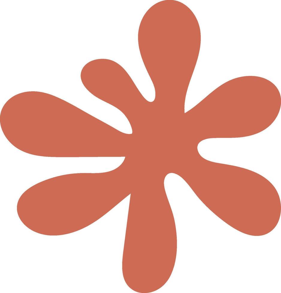 Abstract Splash Shape vector
