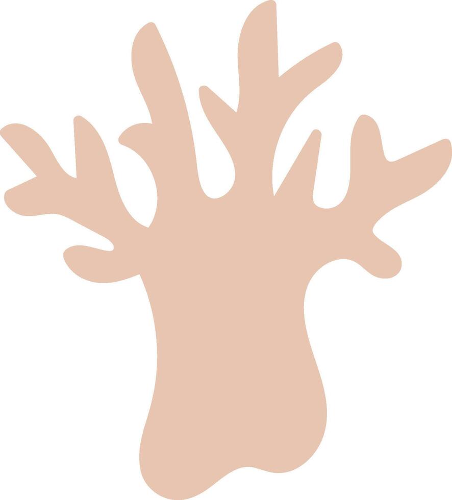 Abstract Coral Design vector