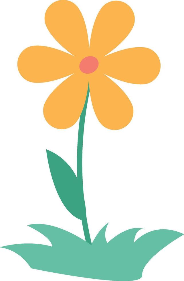 Blooming Flower Meadow Bloom vector