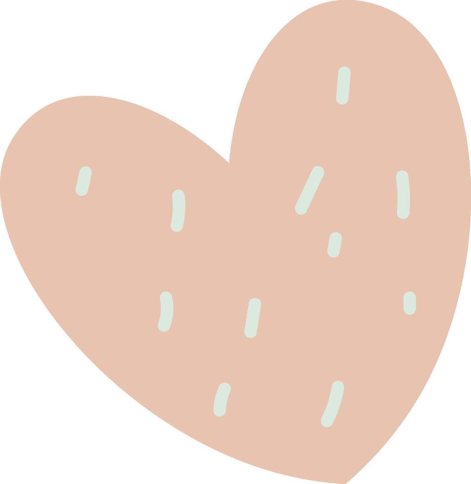 Heart Shape Abstract Artwork vector