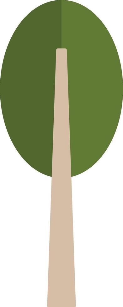 Geometric Abstract Tree Element vector