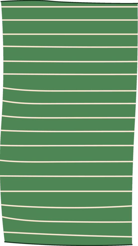 Wavy Striped Beach Towel vector
