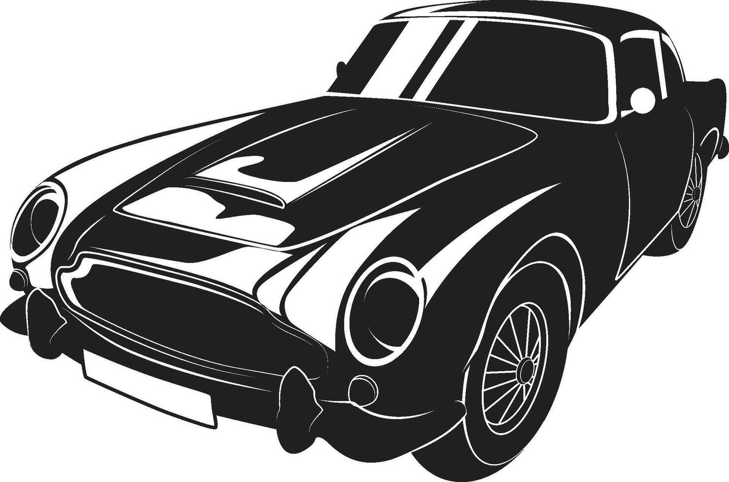 Classic Car Automobile Illustration vector