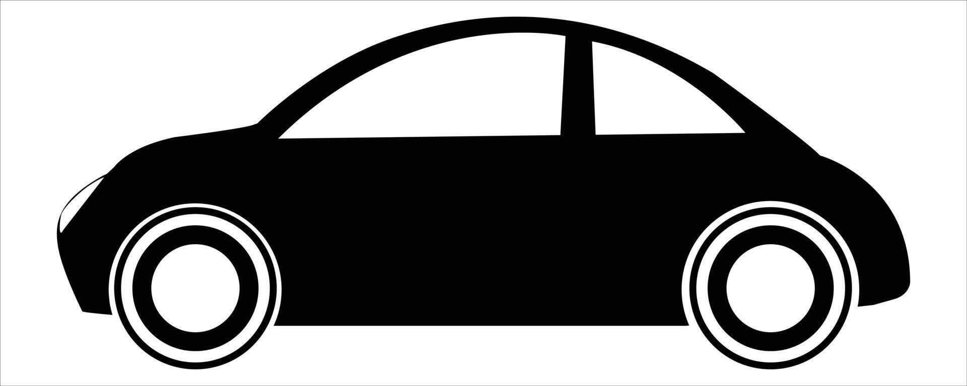 Car Illustration on white background vector