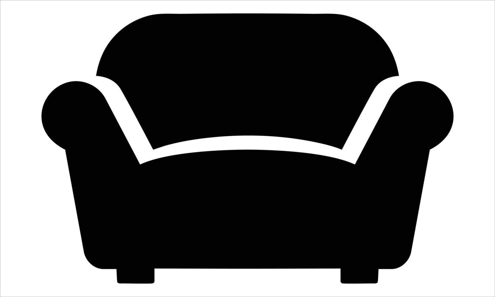 Sofa icon Illustration vector