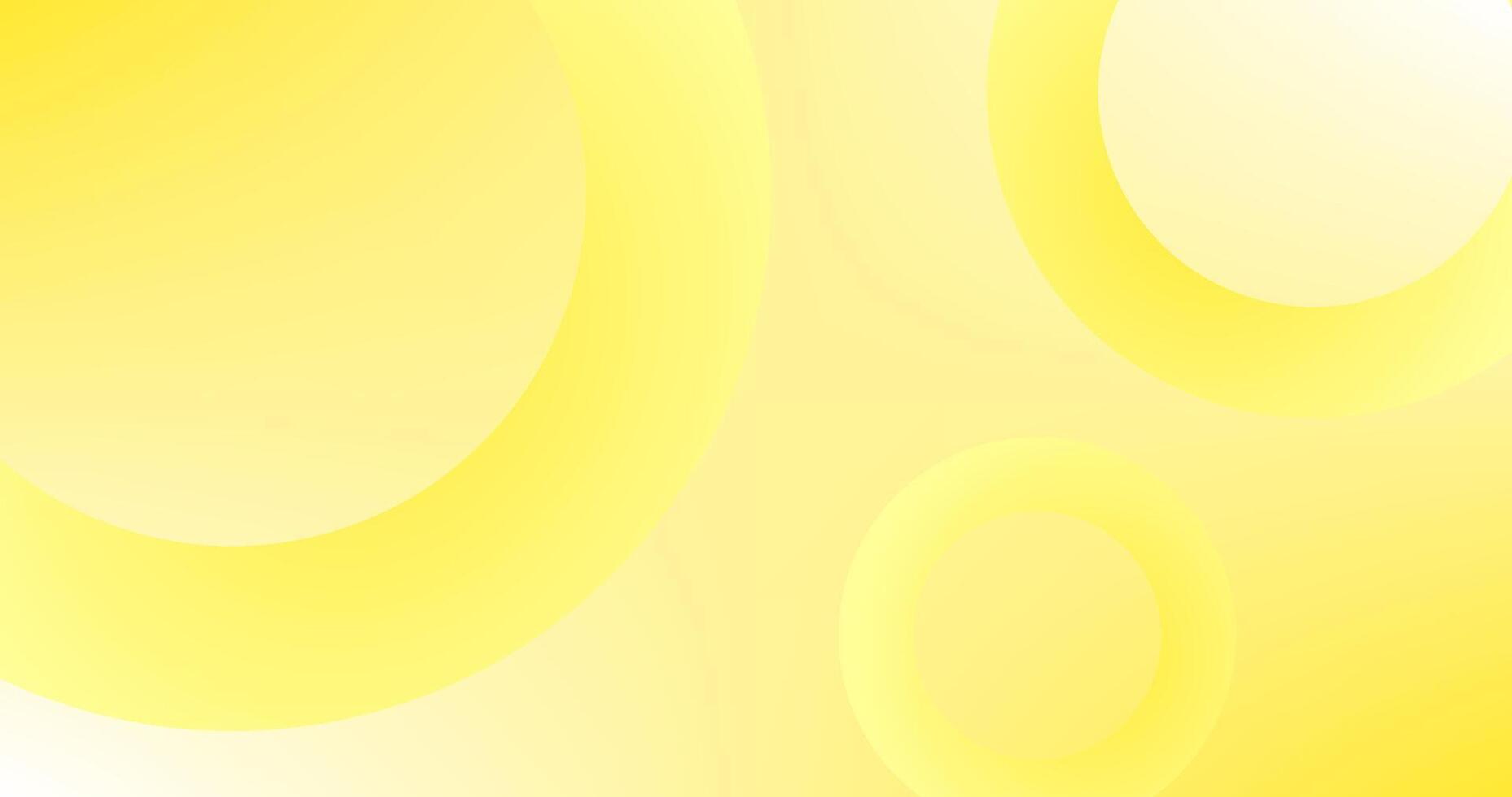Yellow Gradient Abstract background with Gradient circles Illustration vector