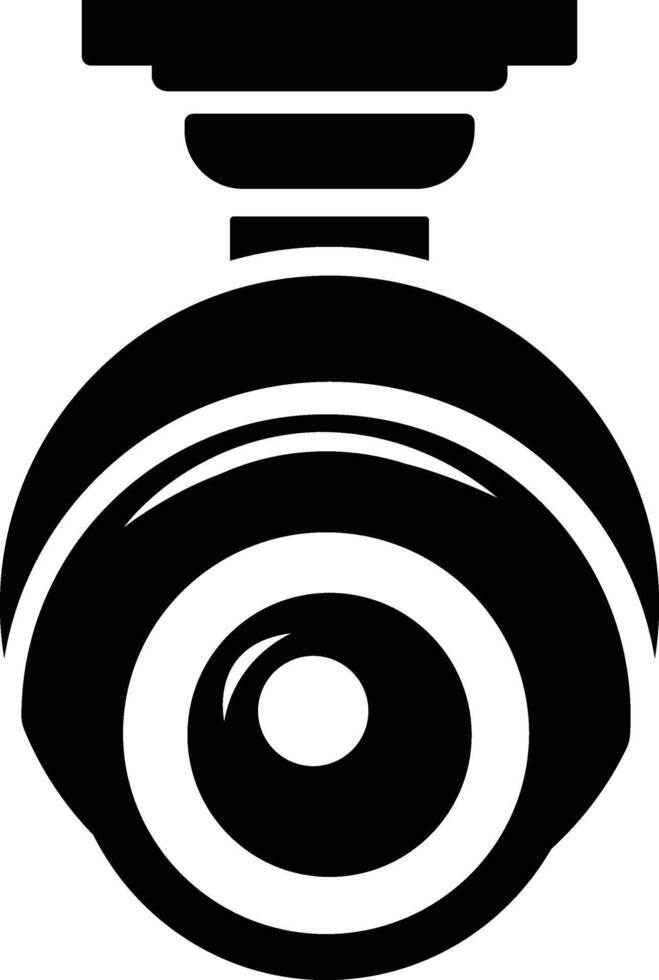 Simple illustration of a Security Camera vector