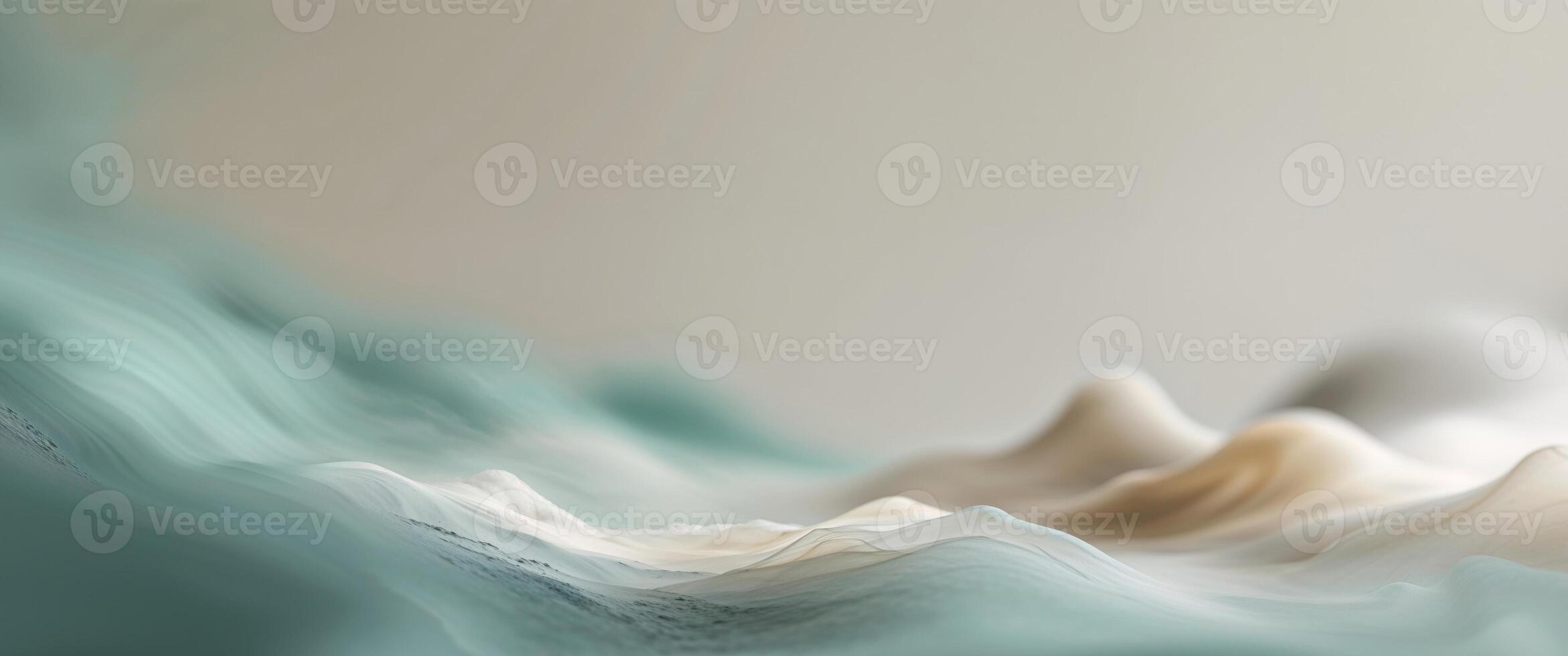 Abstract wave background with blurred background photo